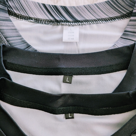 Novelty tee set Sz L - Picture 2 of 3